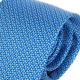 Ayo Blue Geometric IMS Tie 7.5cm